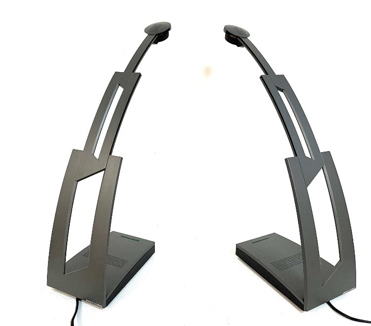 Postmodern Jazz desk lamps by Ferdinand Porsche for PAF Milano 1988