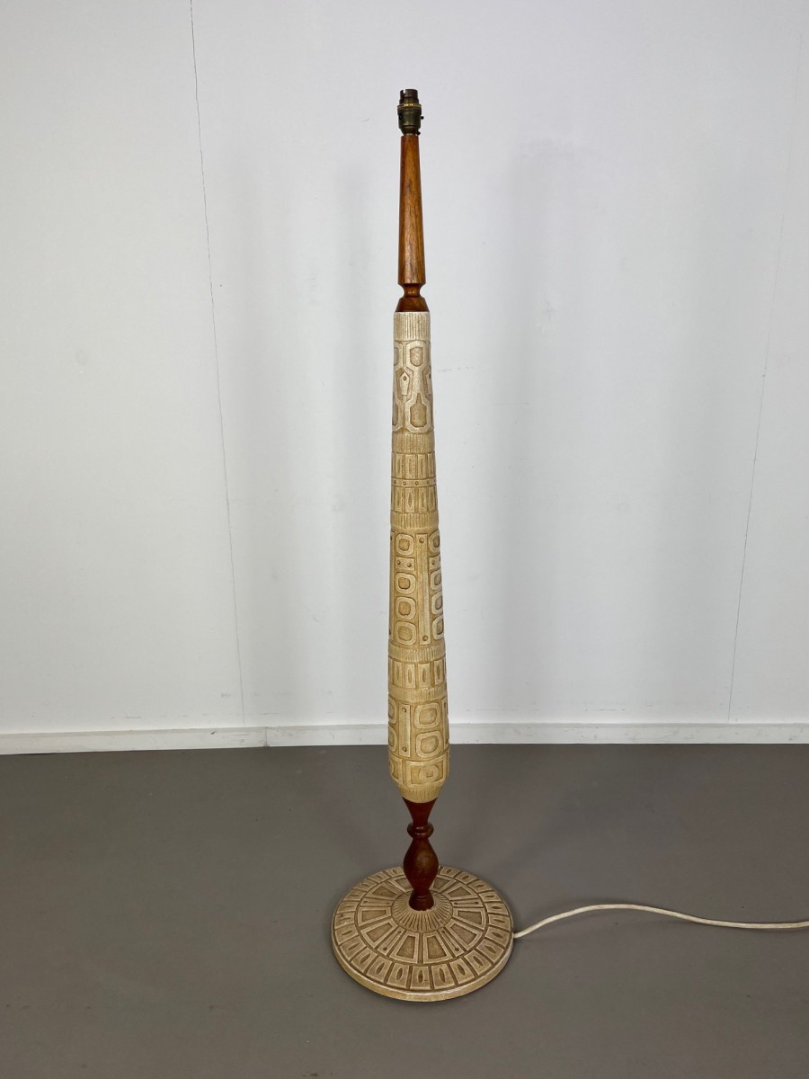 Mid-Century modern French floor lamp, 1950s 