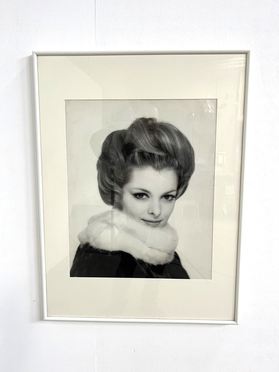 Original photo of Claudia Cardinale on baryta paper by Angelo Frontoni, 1960s