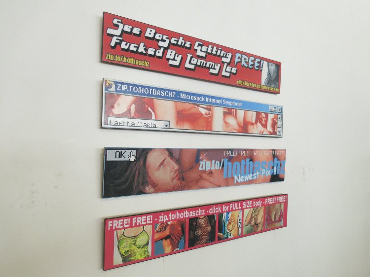 Dutch Video/print art HOTBASCHZBANNER by Baschz 1990s