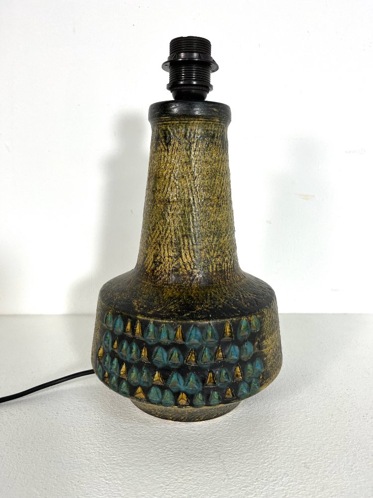 Mid-Century German ceramic table lamp by Dümler and Breiden 1960s