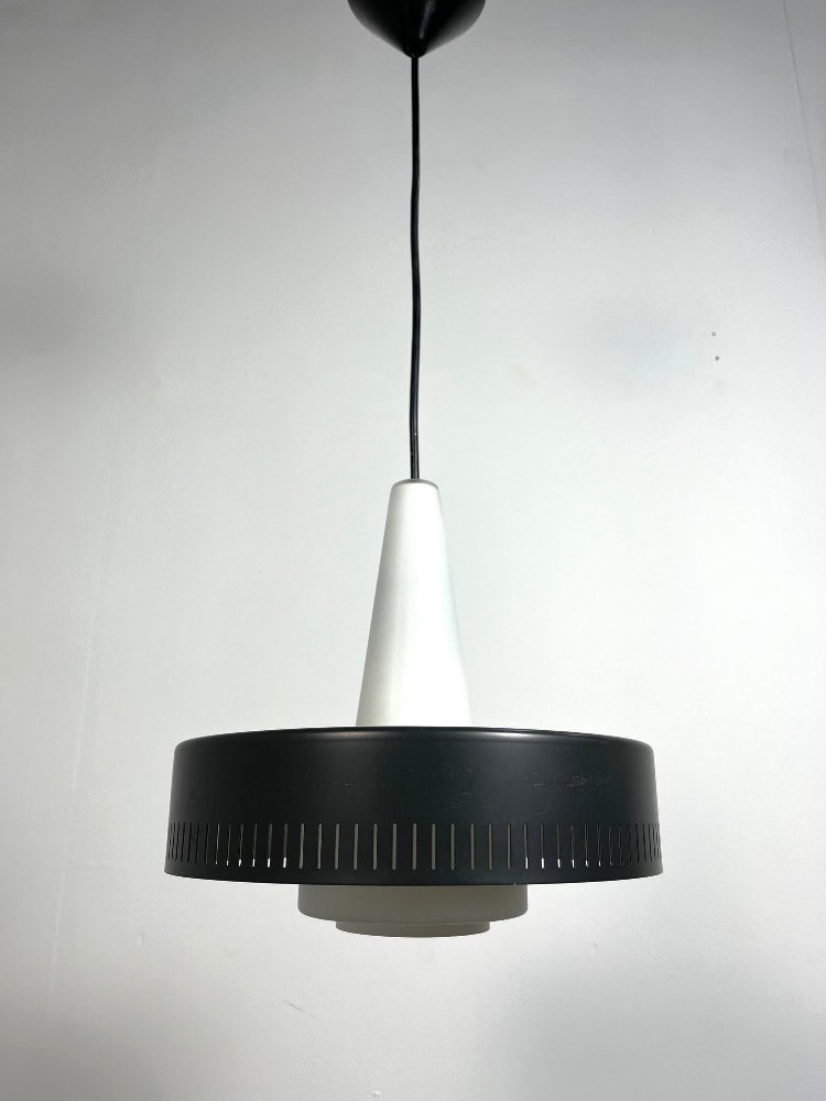 Mid-Century pendant lamp by Bent Karlby for Lyfa Denmark 1960s