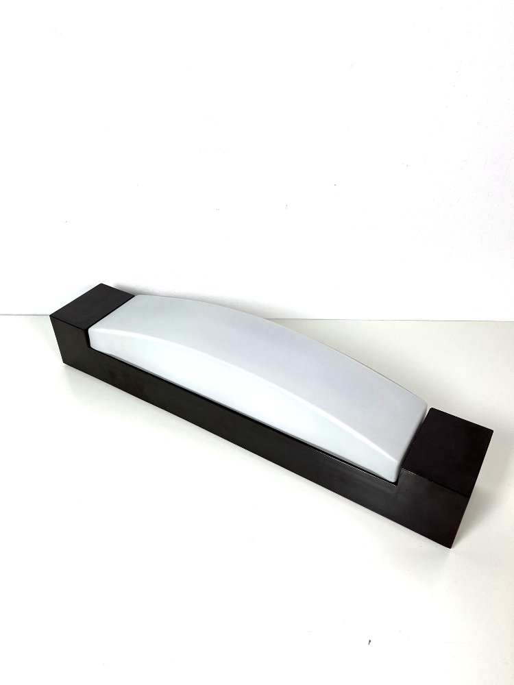 Mid-Century opal Lichtboog wall lamp by Raak 1968