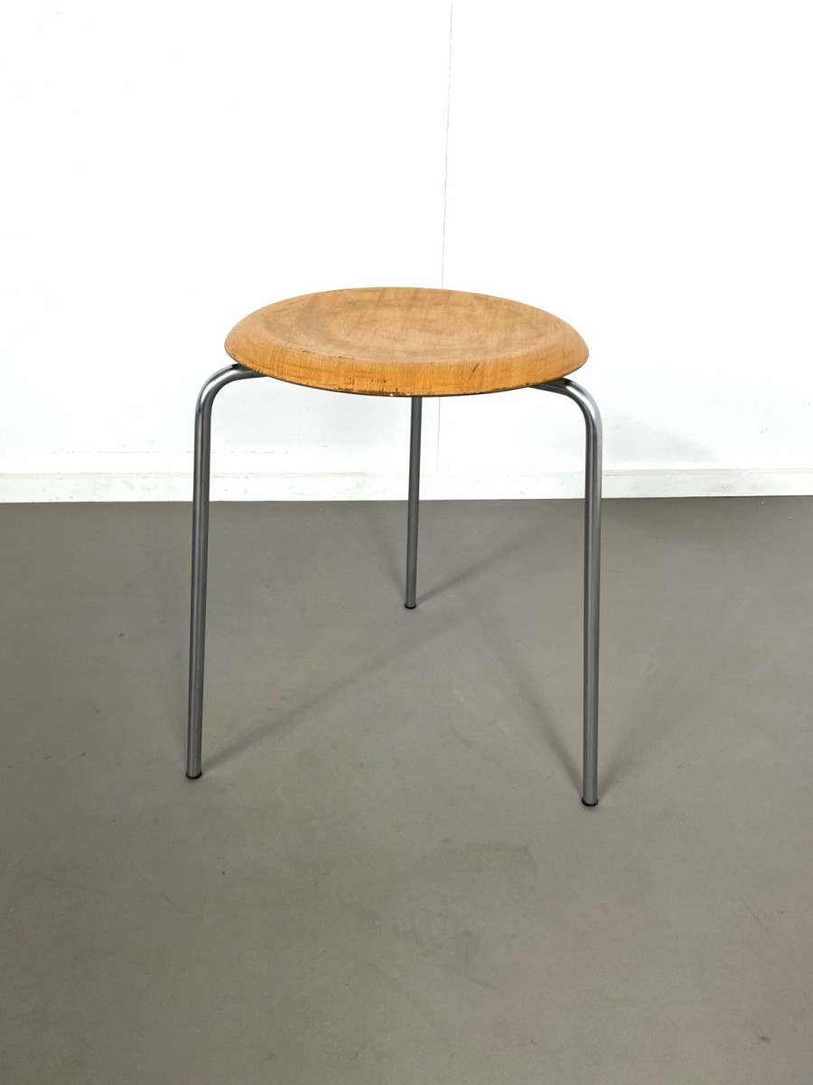 DOT stool model 3170 by Arne Jacobsen for Fritz Hansen Denmark, 1967